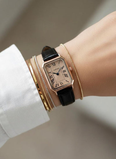 Woman watches