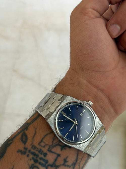 Tissot PRX 1853 Blue Dial Stainless Steel Watch 35mm