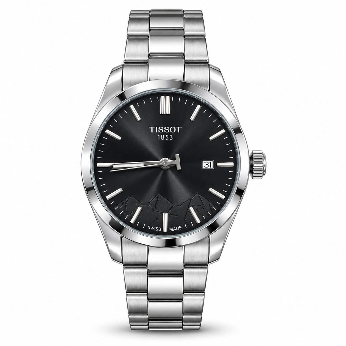 Tissot noir dateur