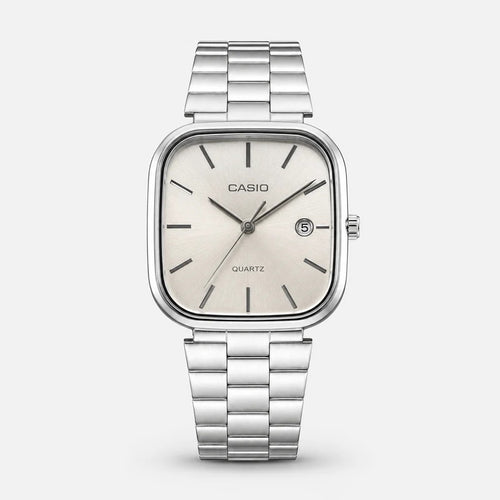 Casio Cushion Silver – Cadran Crème
