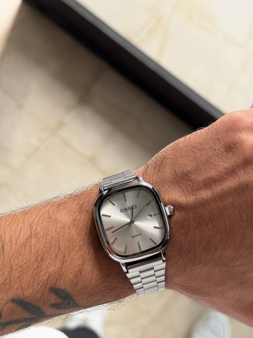 Casio Cushion Silver – Cadran Crème