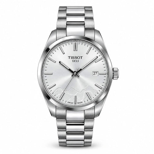 Tissot dateur blanc