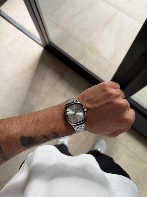 Casio Cushion Silver – Cadran Crème