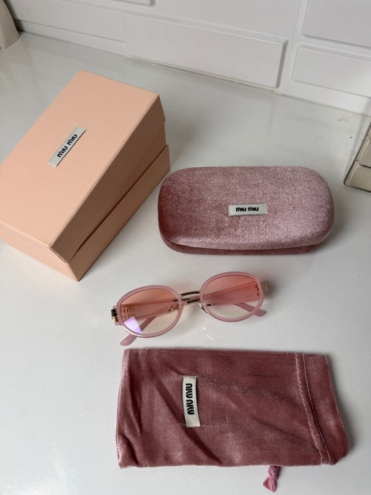 Lunettes miu miu rose