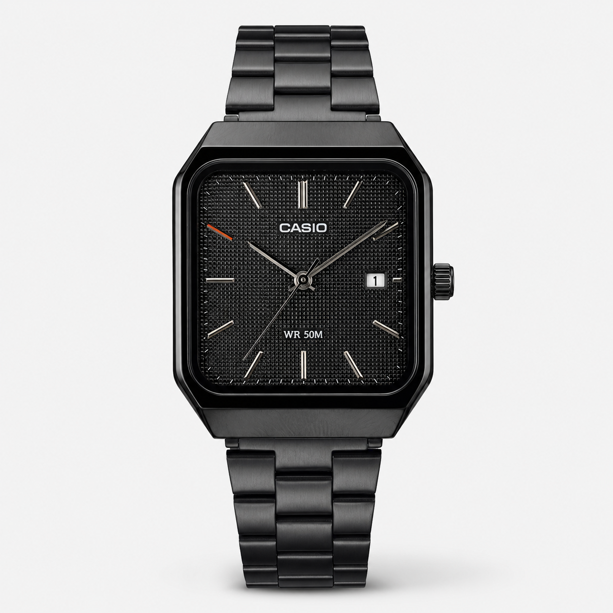 Casio Square Full Black – Edition Nuit