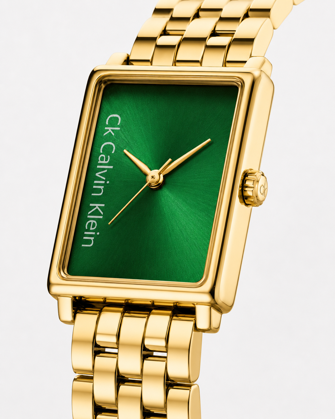 CK Calvin Klein – Cadran Vert Emeraude Or