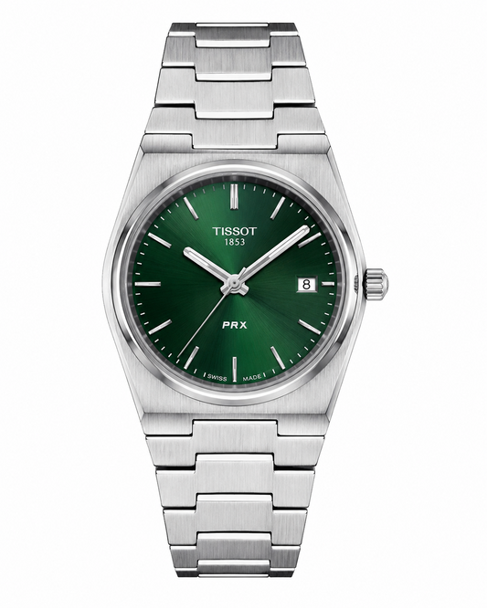 Tissot PRX 1853 Green Dial Stainless Steel Watch