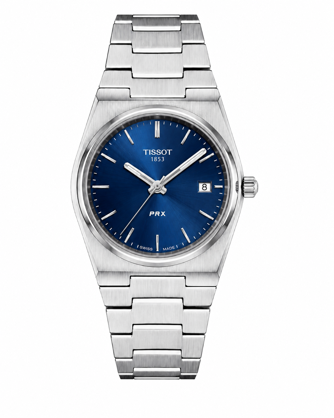Tissot PRX 1853 Blue Dial Stainless Steel Watch