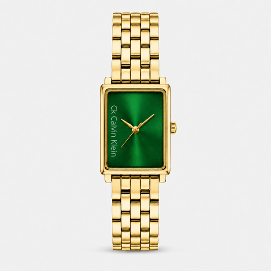 CK Calvin Klein – Cadran Vert Emeraude Or