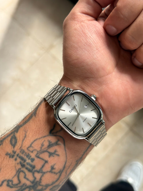 Casio Cushion Silver – Cadran Crème