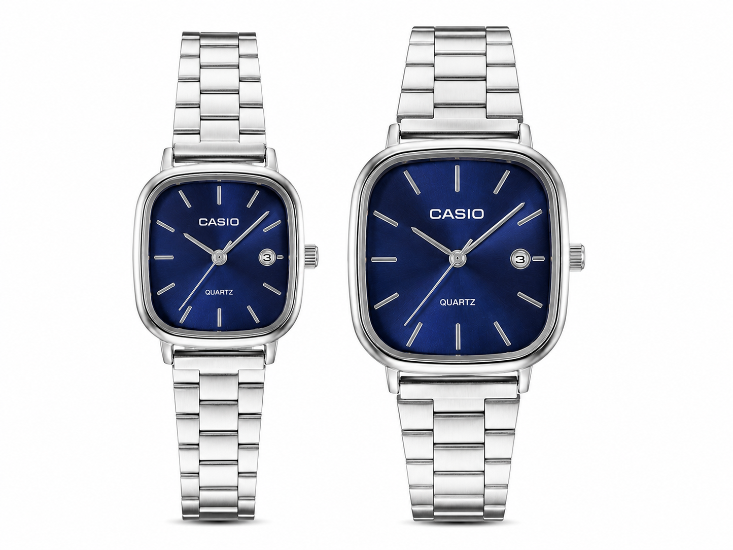 Casio couple bleu