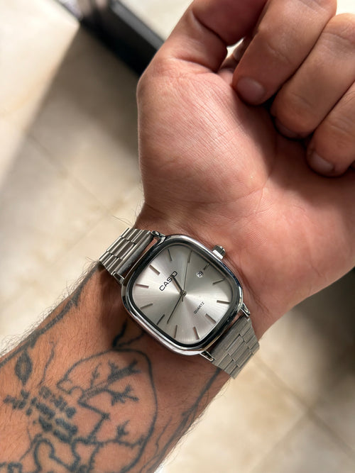 Casio Cushion Silver – Cadran Crème