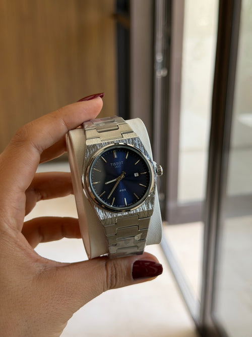 Tissot PRX 1853 Blue Dial Stainless Steel Watch 35mm