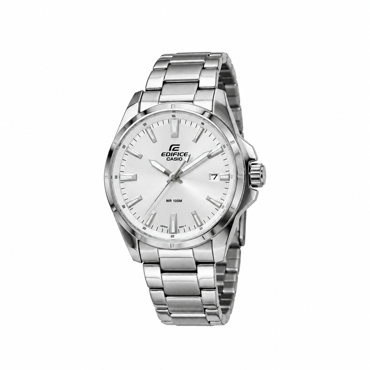 Casio Edifice cadran blanc – acier argenté