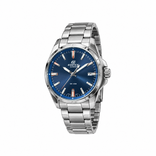 Casio Edifice cadran bleu – acier argenté