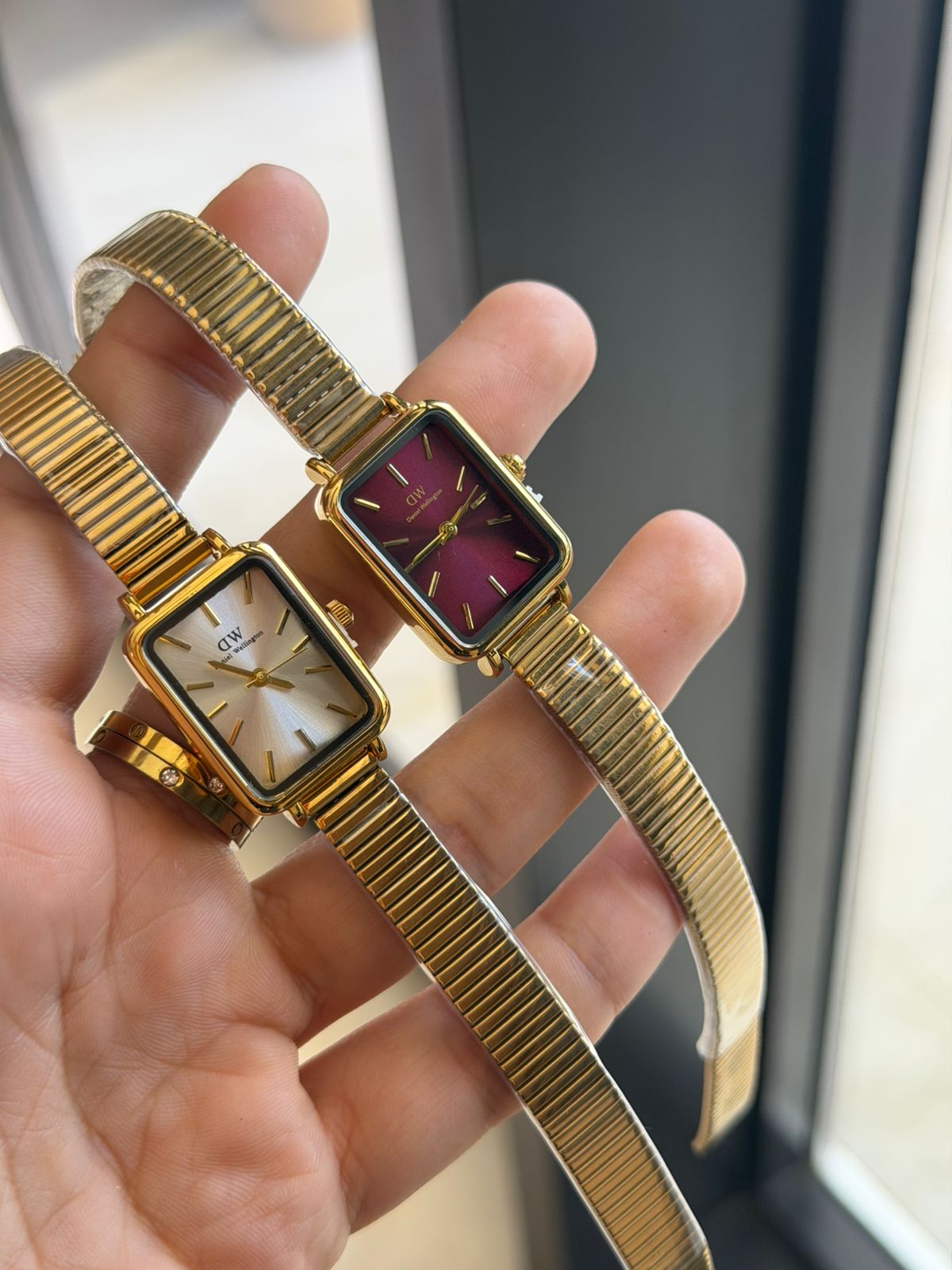 Daniel Wellington Classic White Elegance Watch – Gold Strap