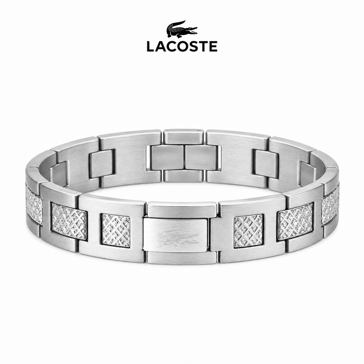 Coffret homme luxe – Portefeuille noir et bracelet argenté
