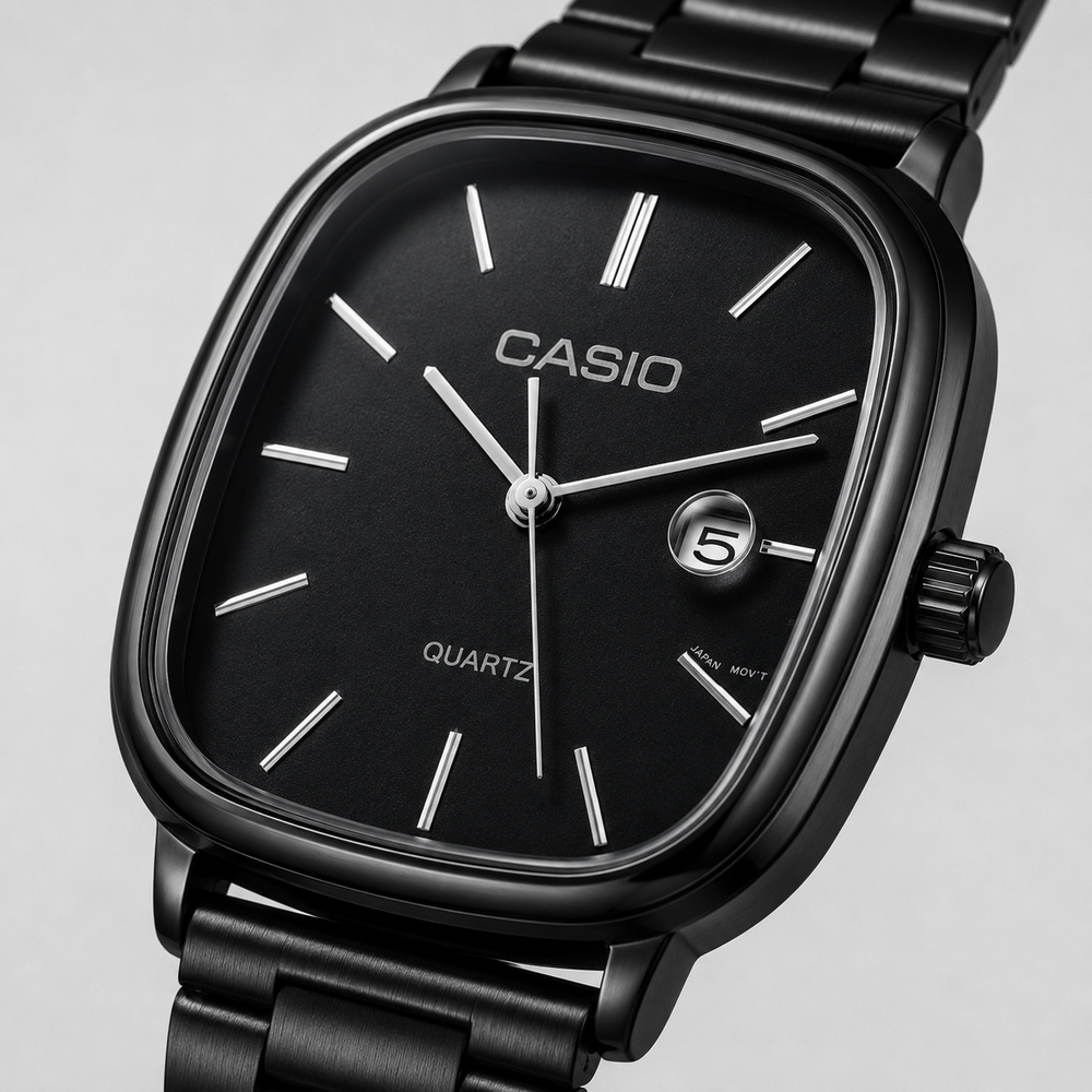 Casio Cushion Full Black – Edition Minuit