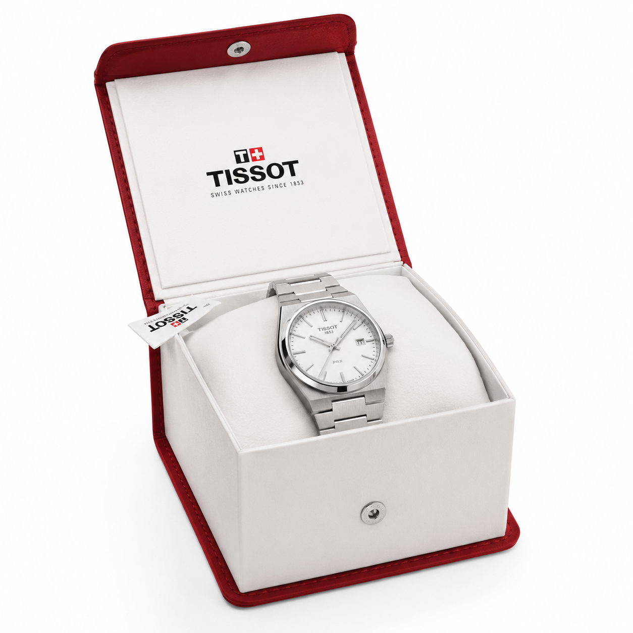Tissot PRX 1853 White Dial Stainless Steel Watch